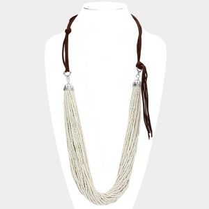 Beaded Long Necklace